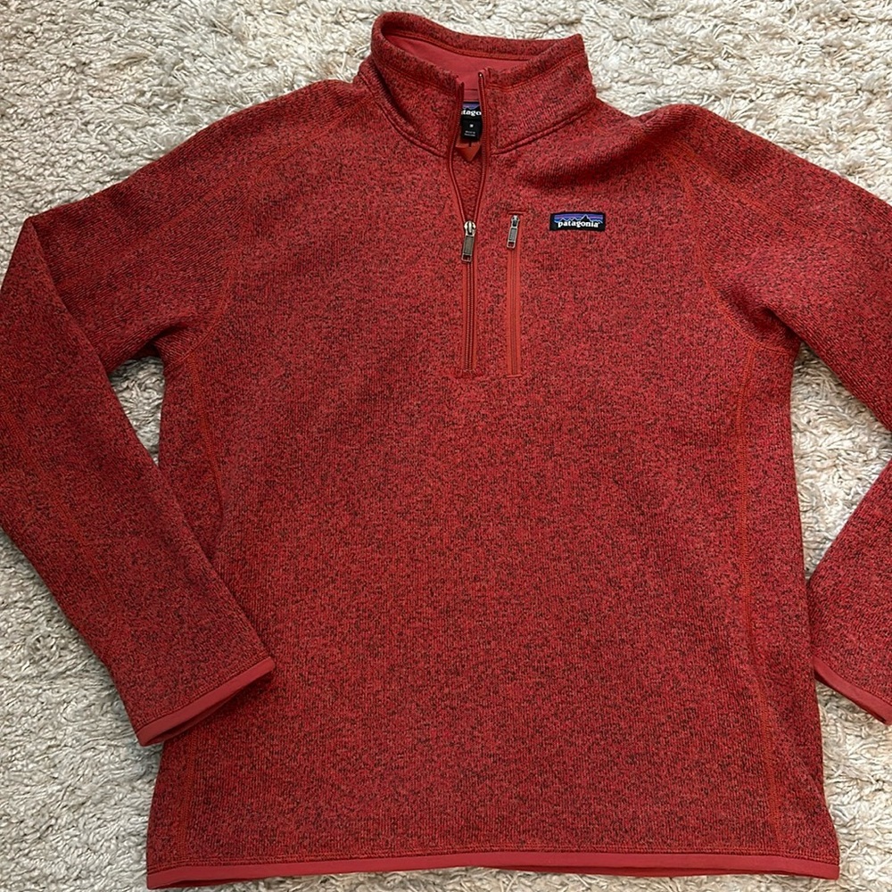 Excellent condition, Patagonia better sweater, Pimento Red, Men’s Medium